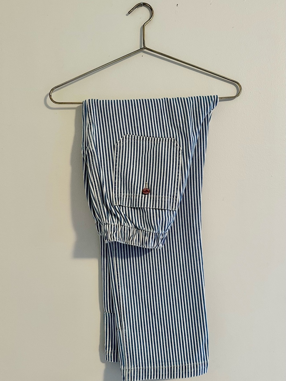 Hey Gang Chore Pant in Conductor/Railroad Stripe